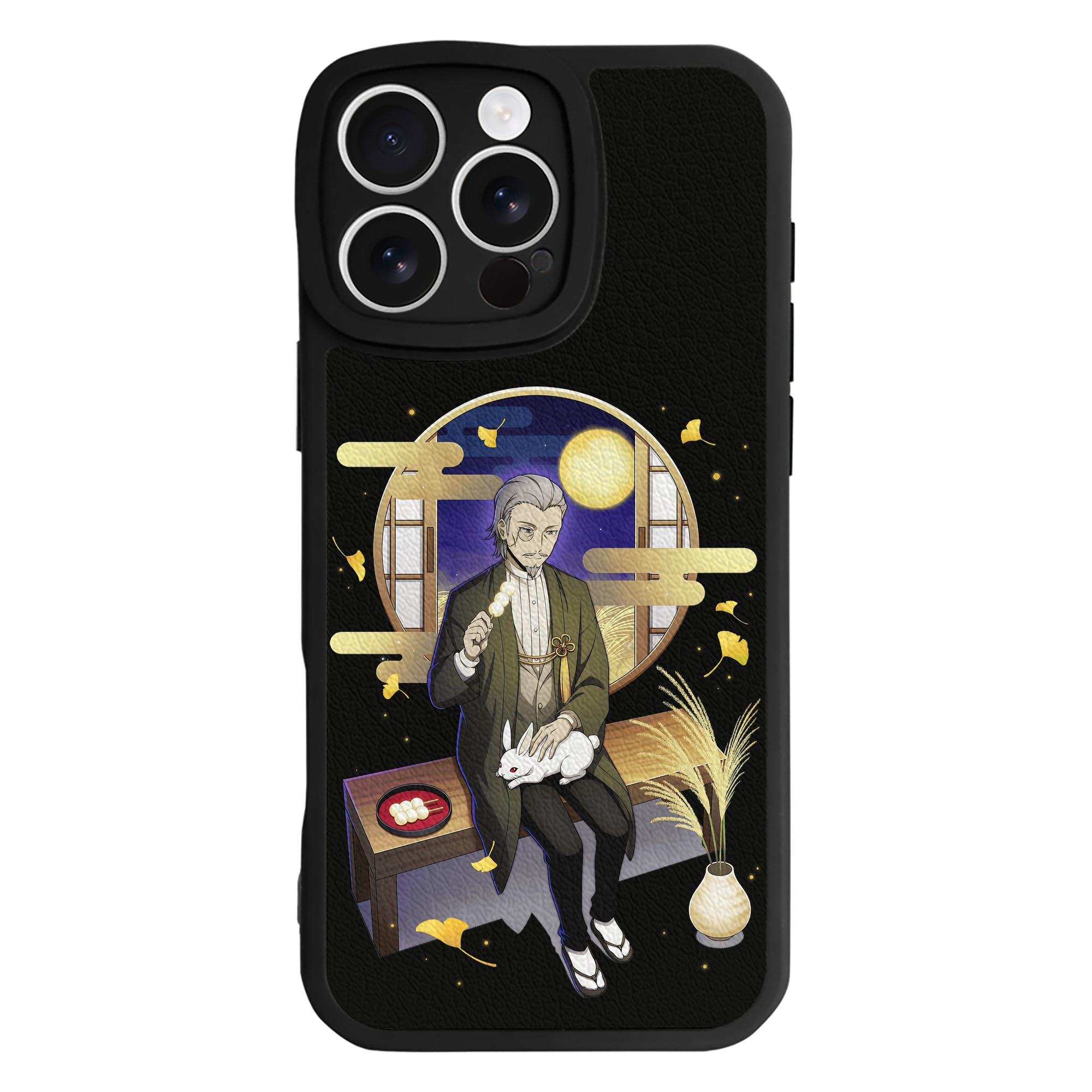 （画像用） 文豪ストレイドッグス Bungo Stray Dogs 【iPhone 16シリーズ対応】シリコンスマホケース（レザー調） 材質：シリコン